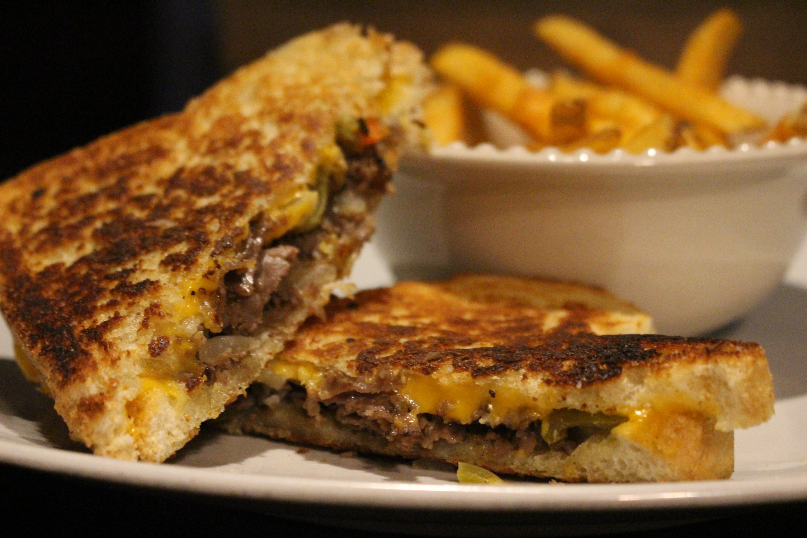 Best Grilled Cheese Ever Italian Beef and Giardiniera Grilled Cheese