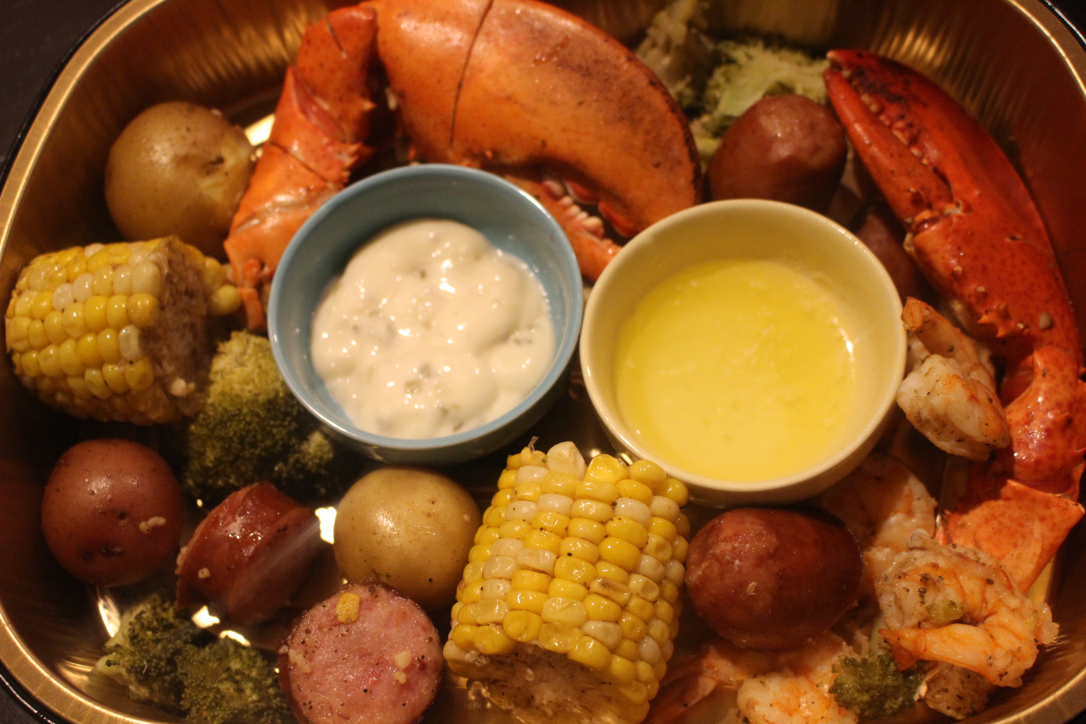 Seafood Boil on a Smoker Grill