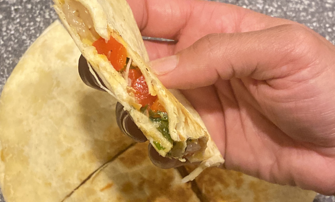 Quick Shrimp Quesadillas