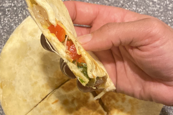 Quick Shrimp Quesadillas