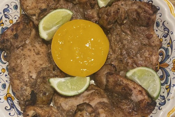 JERK CHICKEN, ISLAND STYLE
