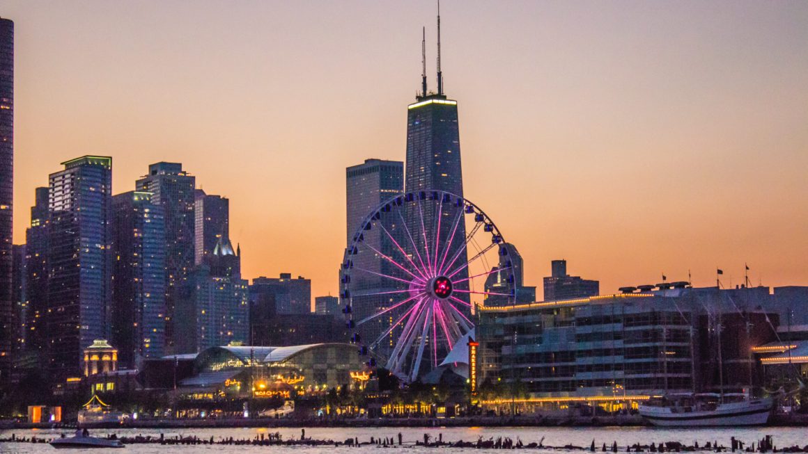 Navy Pier Water Flicks