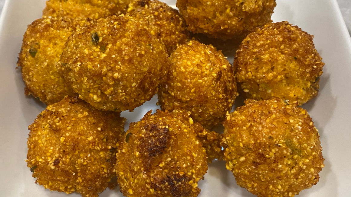 Unbelievable Cheddar Hush Puppies