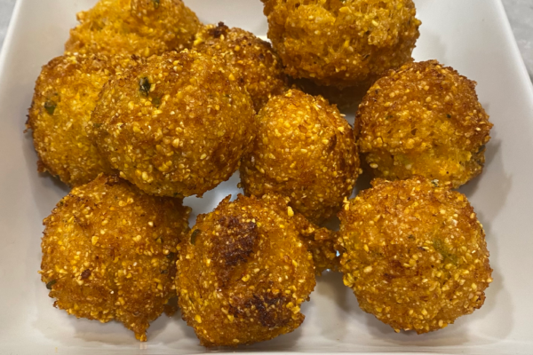 Unbelievable Cheddar Hush Puppies